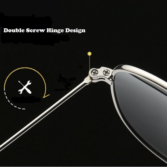 🛑🛑SOLD!!💙Icy Blue Mirrored Aviators! - Picture 7 of 7